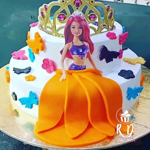 Customize Cake For Girls