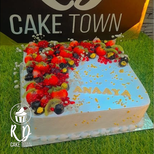 Rectangle Shape Cake
